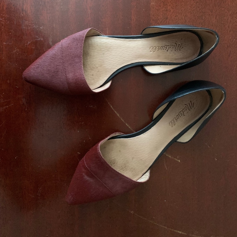 Madewell horsehair flats